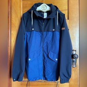 LL Bean Signature Rain Jacket Windbreaker Size M